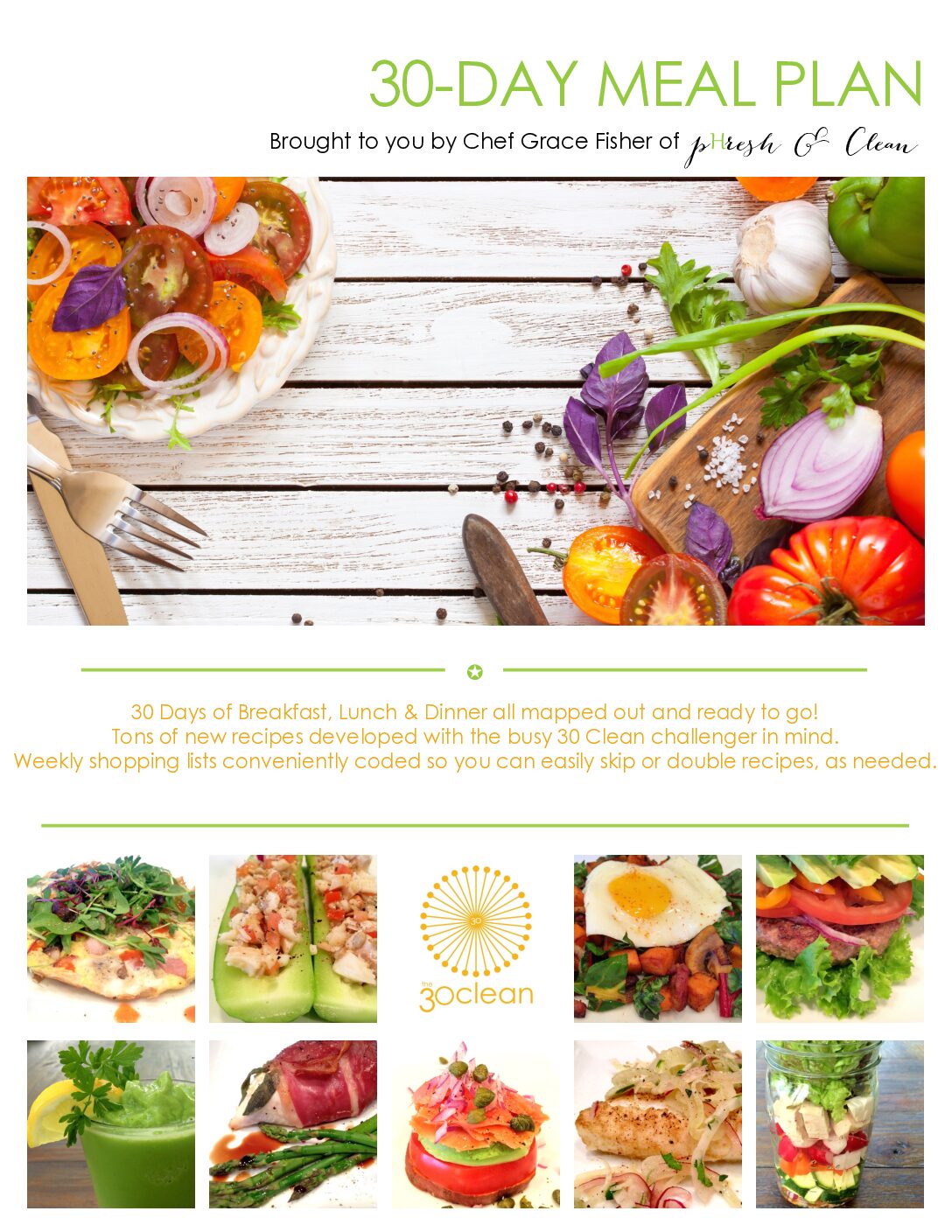 30 Day Meal Plan